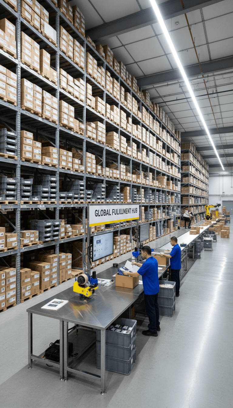 Professional warehouse fulfillment operation