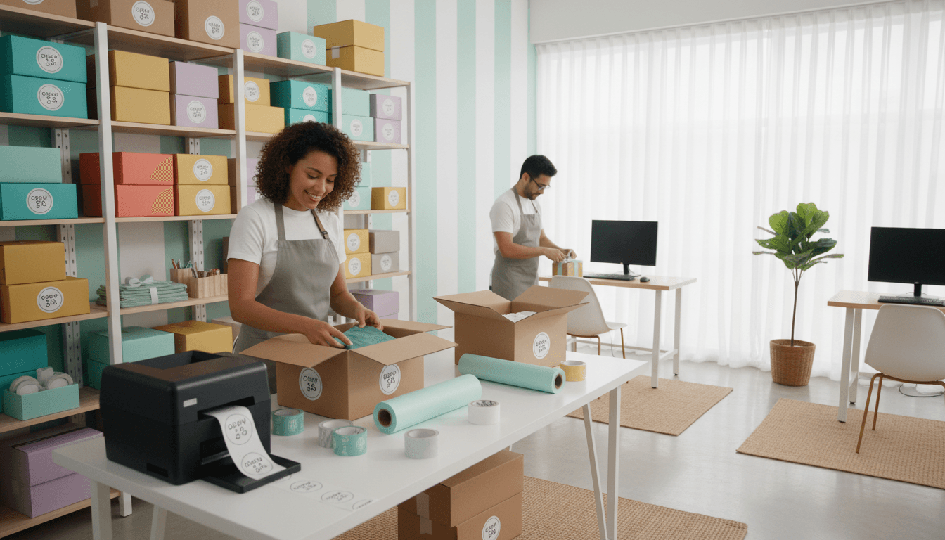 Product packaging and fulfillment operation